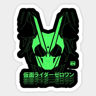 rider zero-one Sticker